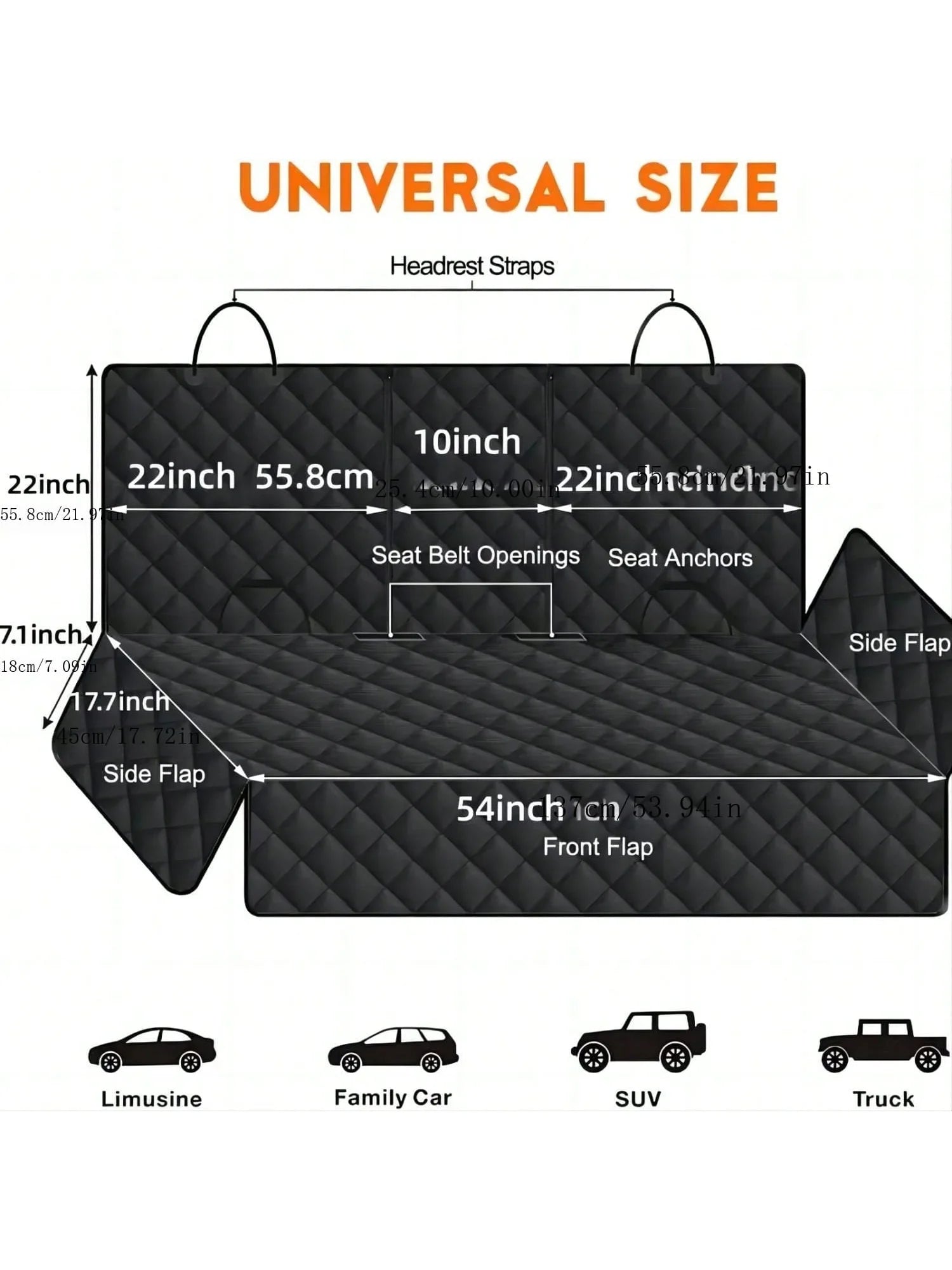 Adaptive Waterproof Pet Seat Protector